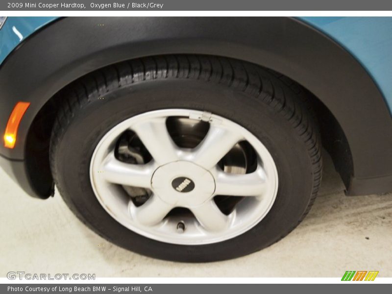Oxygen Blue / Black/Grey 2009 Mini Cooper Hardtop