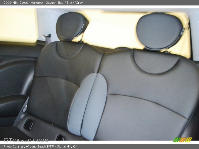 Oxygen Blue / Black/Grey 2009 Mini Cooper Hardtop