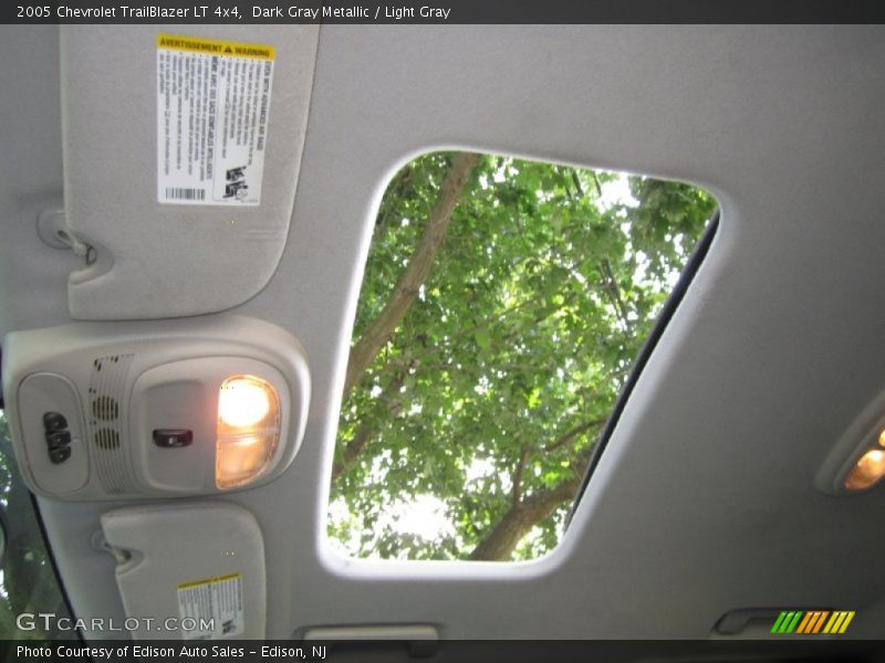 Dark Gray Metallic / Light Gray 2005 Chevrolet TrailBlazer LT 4x4