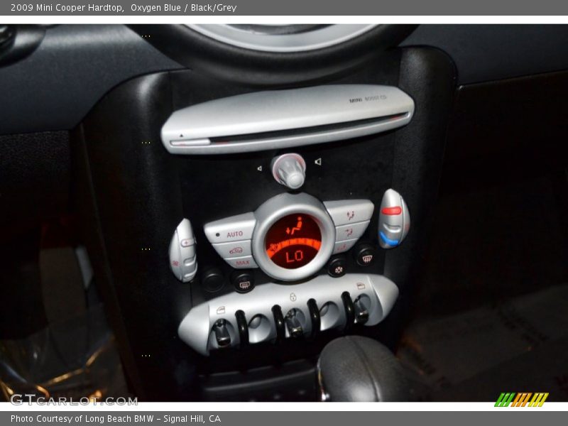 Oxygen Blue / Black/Grey 2009 Mini Cooper Hardtop