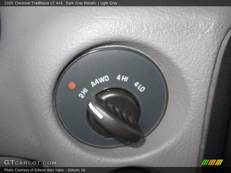 Dark Gray Metallic / Light Gray 2005 Chevrolet TrailBlazer LT 4x4