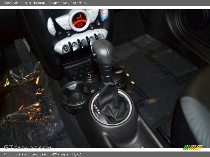Oxygen Blue / Black/Grey 2009 Mini Cooper Hardtop