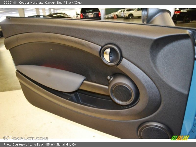 Oxygen Blue / Black/Grey 2009 Mini Cooper Hardtop