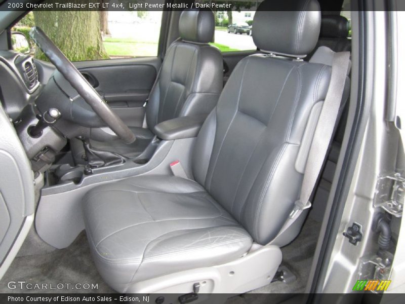 Light Pewter Metallic / Dark Pewter 2003 Chevrolet TrailBlazer EXT LT 4x4