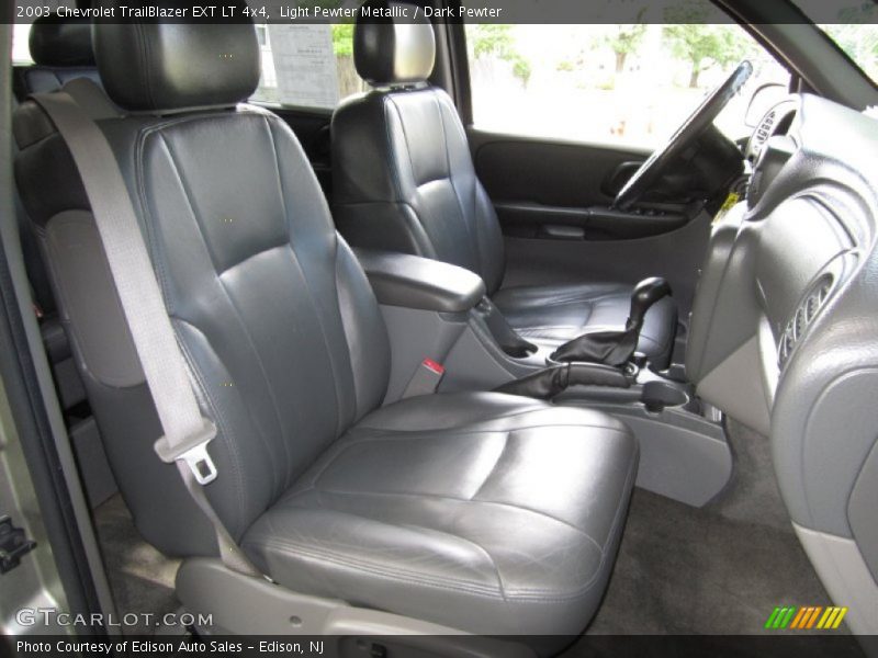 Light Pewter Metallic / Dark Pewter 2003 Chevrolet TrailBlazer EXT LT 4x4