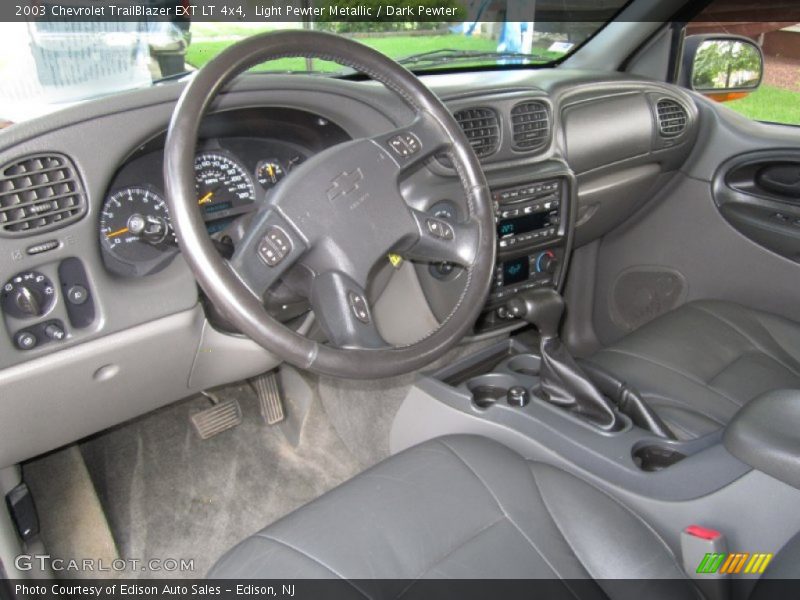 Light Pewter Metallic / Dark Pewter 2003 Chevrolet TrailBlazer EXT LT 4x4