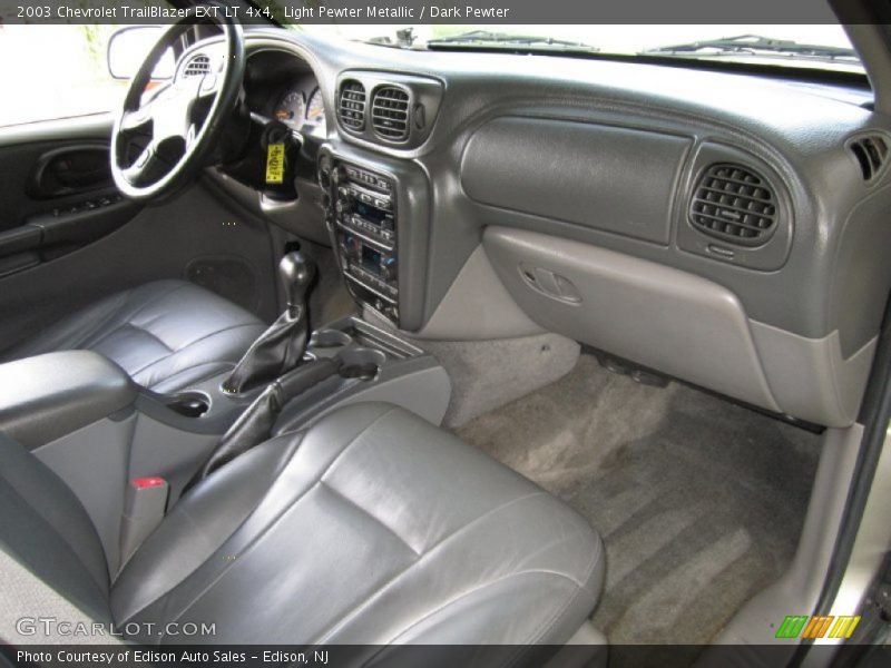 Light Pewter Metallic / Dark Pewter 2003 Chevrolet TrailBlazer EXT LT 4x4