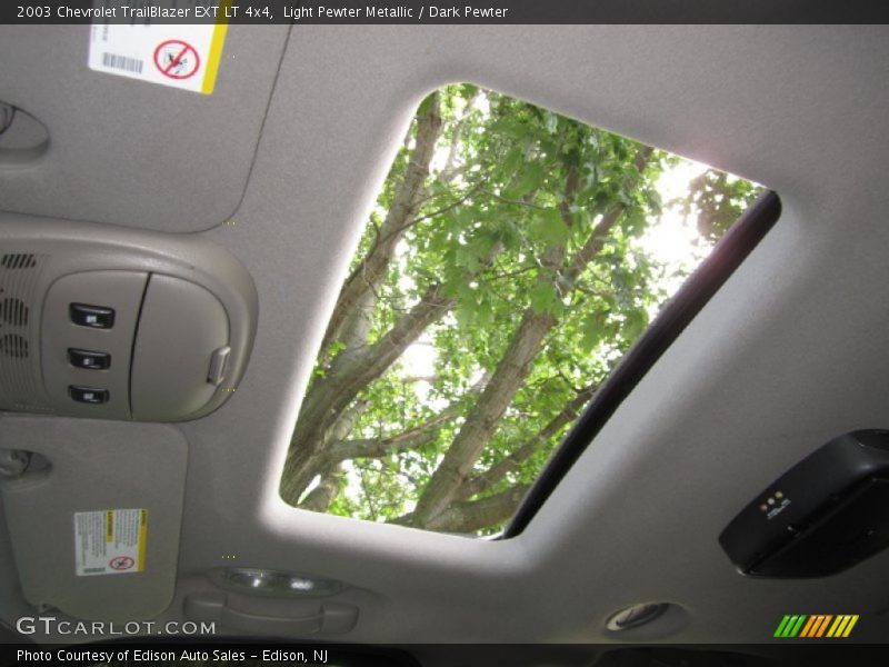 Light Pewter Metallic / Dark Pewter 2003 Chevrolet TrailBlazer EXT LT 4x4