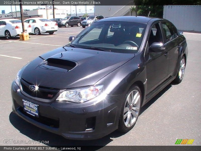 Front 3/4 View of 2012 Impreza WRX STi 4 Door