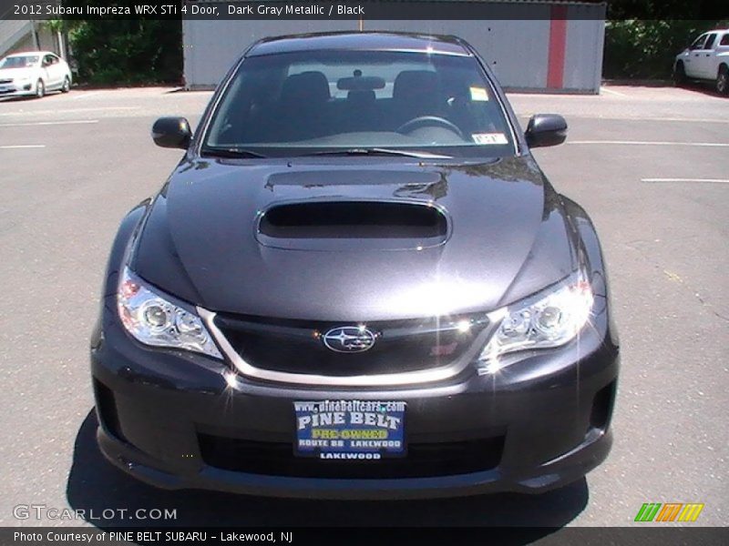 Dark Gray Metallic / Black 2012 Subaru Impreza WRX STi 4 Door