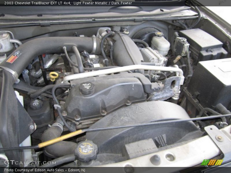 Light Pewter Metallic / Dark Pewter 2003 Chevrolet TrailBlazer EXT LT 4x4