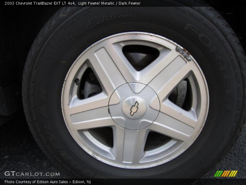 Light Pewter Metallic / Dark Pewter 2003 Chevrolet TrailBlazer EXT LT 4x4
