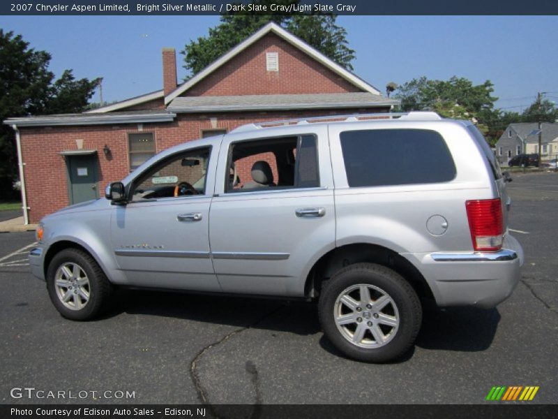 Bright Silver Metallic / Dark Slate Gray/Light Slate Gray 2007 Chrysler Aspen Limited