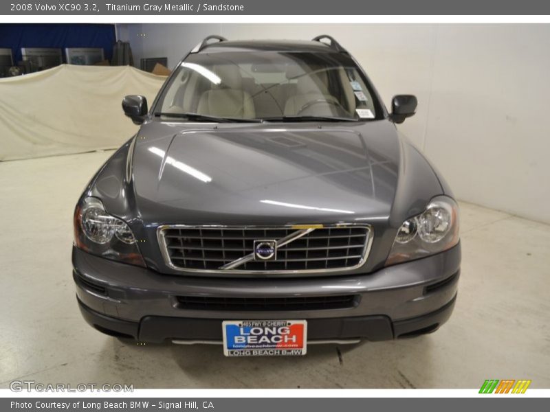 Titanium Gray Metallic / Sandstone 2008 Volvo XC90 3.2