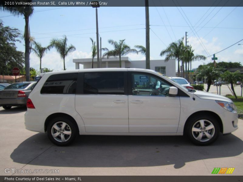 Calla Lilly White / Aero Gray 2010 Volkswagen Routan SE