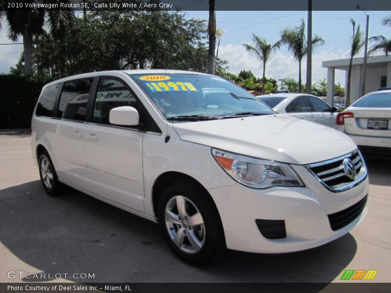 Calla Lilly White / Aero Gray 2010 Volkswagen Routan SE