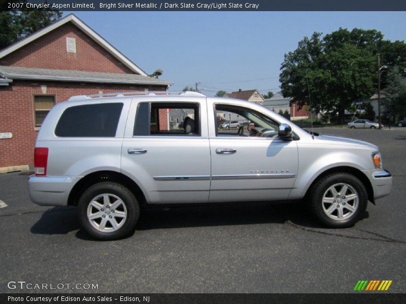 Bright Silver Metallic / Dark Slate Gray/Light Slate Gray 2007 Chrysler Aspen Limited