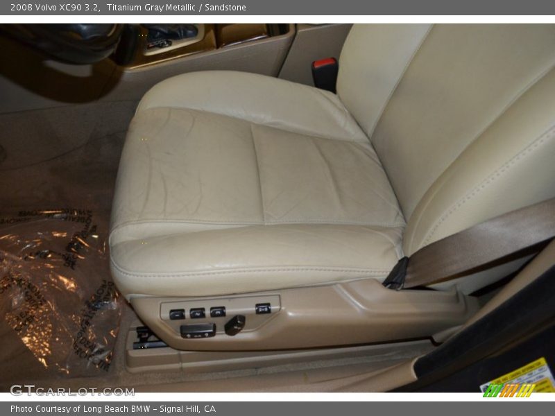 Titanium Gray Metallic / Sandstone 2008 Volvo XC90 3.2