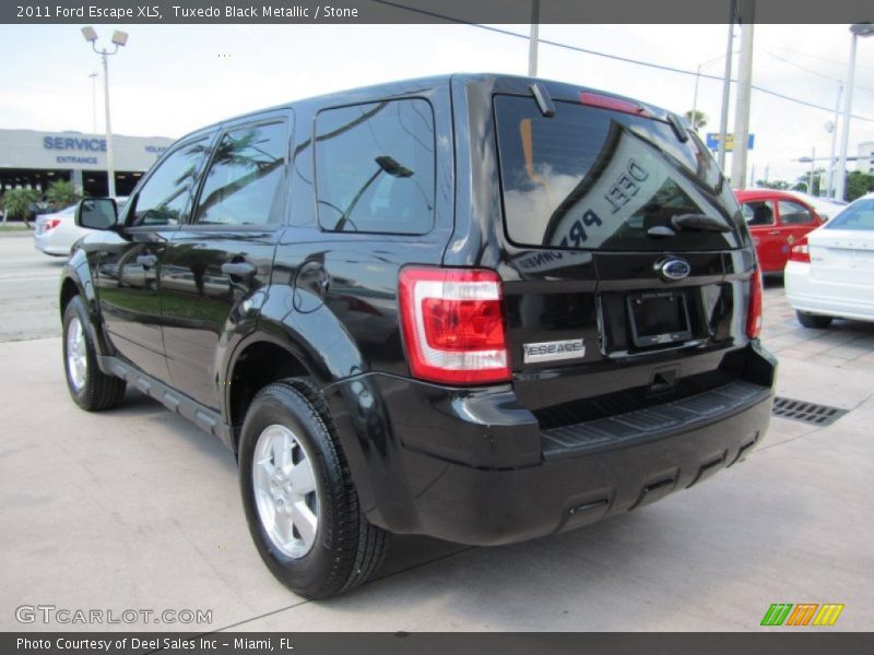 Tuxedo Black Metallic / Stone 2011 Ford Escape XLS