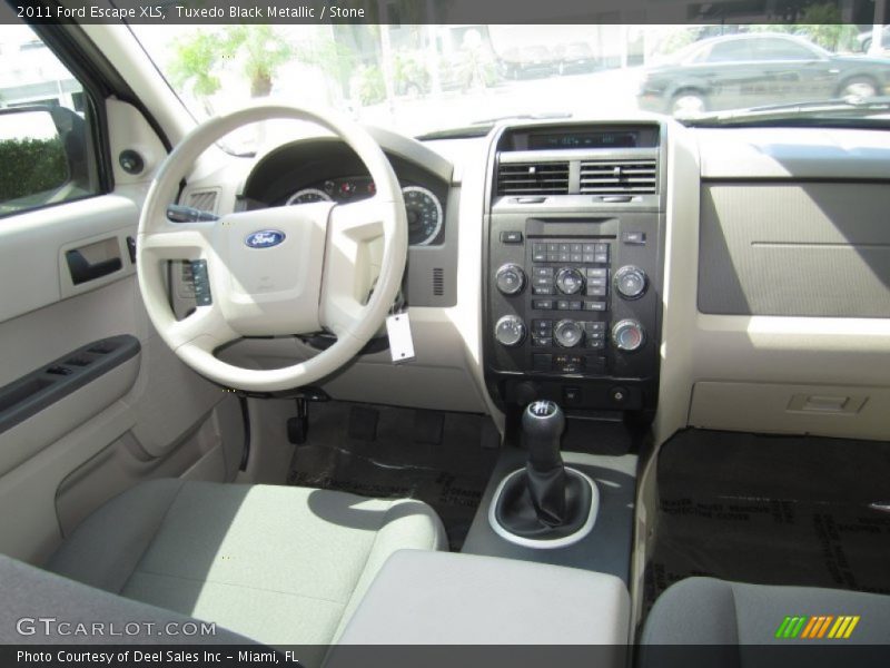 Tuxedo Black Metallic / Stone 2011 Ford Escape XLS