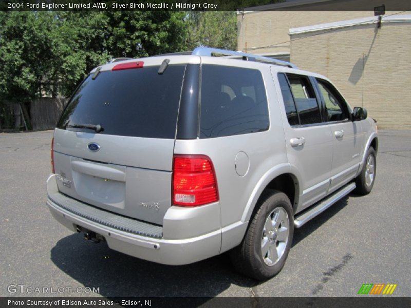 Silver Birch Metallic / Midnight Grey 2004 Ford Explorer Limited AWD