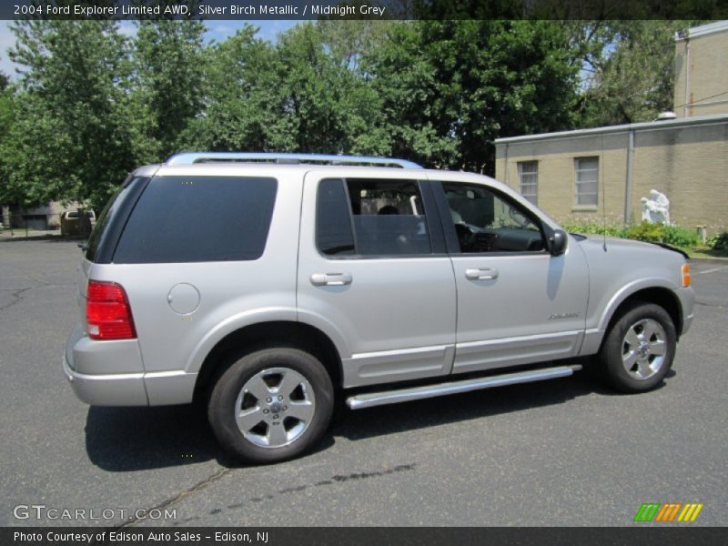 Silver Birch Metallic / Midnight Grey 2004 Ford Explorer Limited AWD