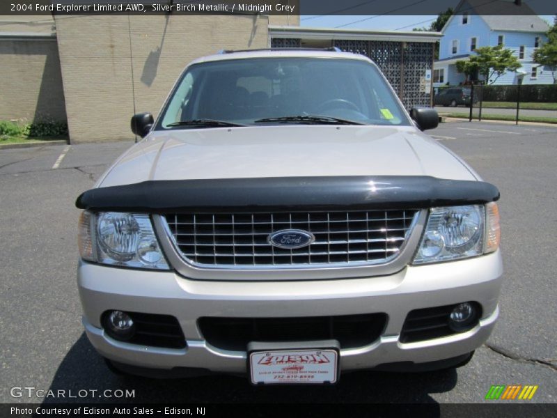 Silver Birch Metallic / Midnight Grey 2004 Ford Explorer Limited AWD
