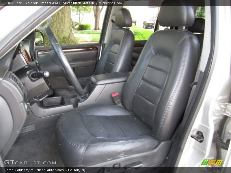  2004 Explorer Limited AWD Midnight Grey Interior