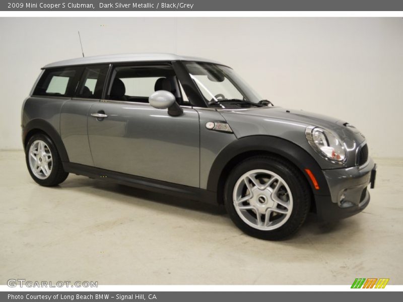 Dark Silver Metallic / Black/Grey 2009 Mini Cooper S Clubman