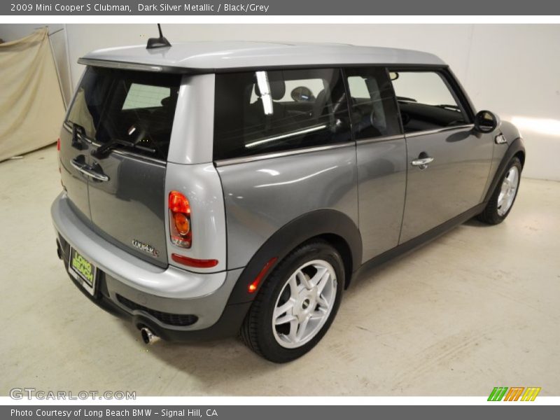 Dark Silver Metallic / Black/Grey 2009 Mini Cooper S Clubman