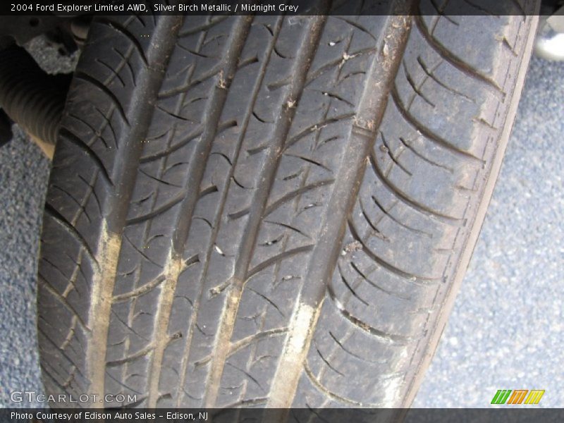 Silver Birch Metallic / Midnight Grey 2004 Ford Explorer Limited AWD