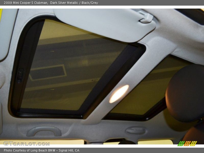 Dark Silver Metallic / Black/Grey 2009 Mini Cooper S Clubman