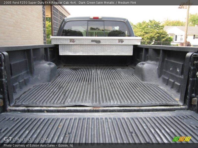 Dark Green Satin Metallic / Medium Flint 2005 Ford F250 Super Duty FX4 Regular Cab 4x4