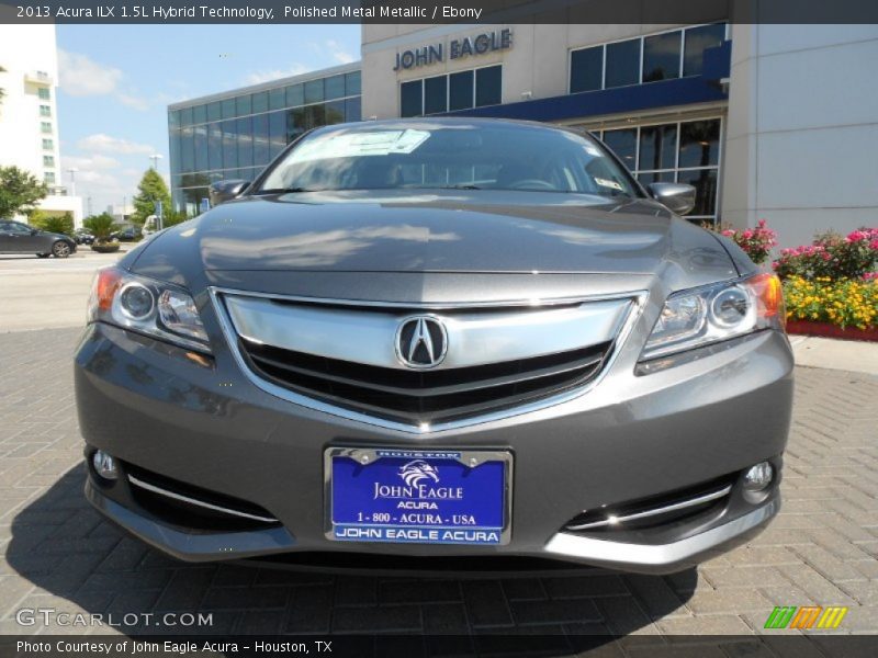 Polished Metal Metallic / Ebony 2013 Acura ILX 1.5L Hybrid Technology