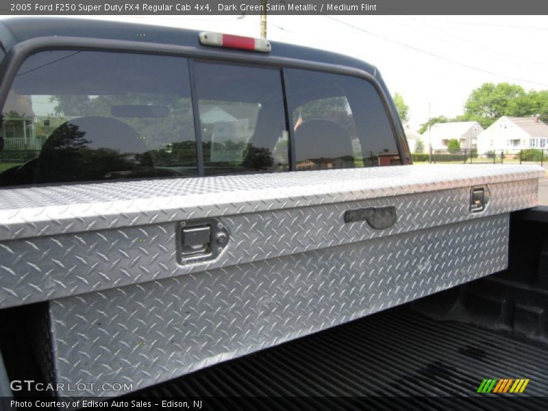 Dark Green Satin Metallic / Medium Flint 2005 Ford F250 Super Duty FX4 Regular Cab 4x4