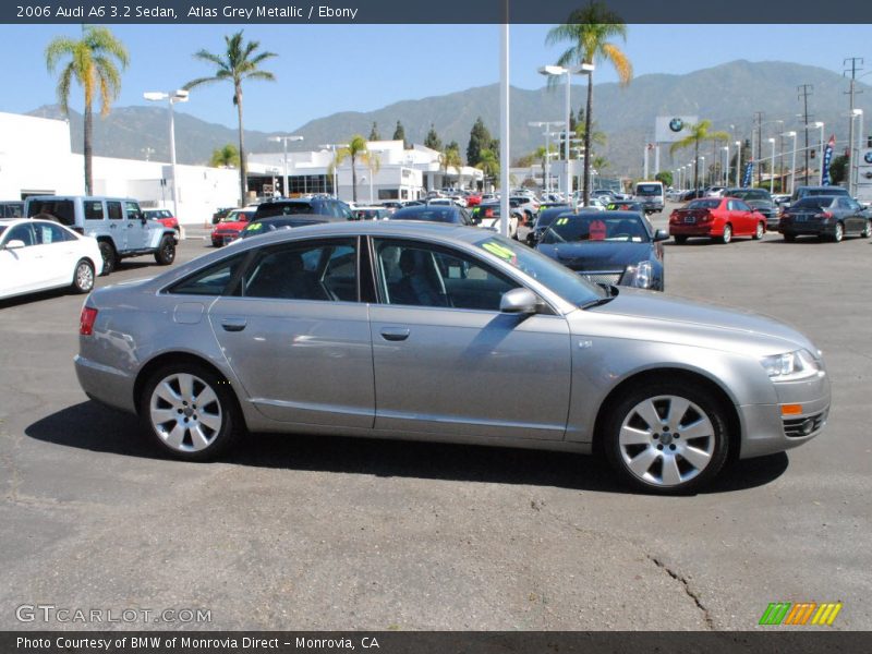 Atlas Grey Metallic / Ebony 2006 Audi A6 3.2 Sedan