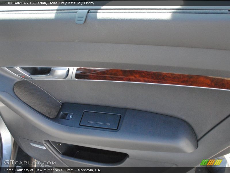 Atlas Grey Metallic / Ebony 2006 Audi A6 3.2 Sedan