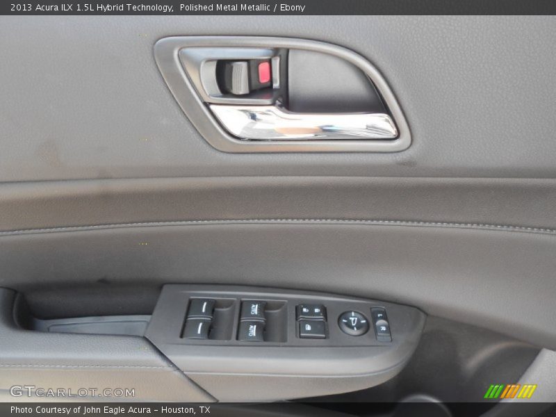 Polished Metal Metallic / Ebony 2013 Acura ILX 1.5L Hybrid Technology