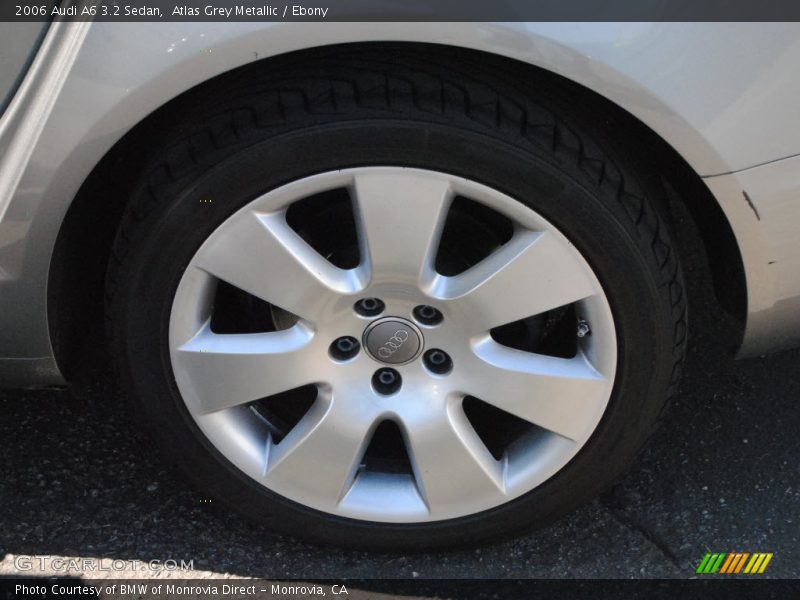 Atlas Grey Metallic / Ebony 2006 Audi A6 3.2 Sedan