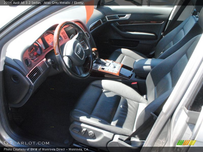 Atlas Grey Metallic / Ebony 2006 Audi A6 3.2 Sedan