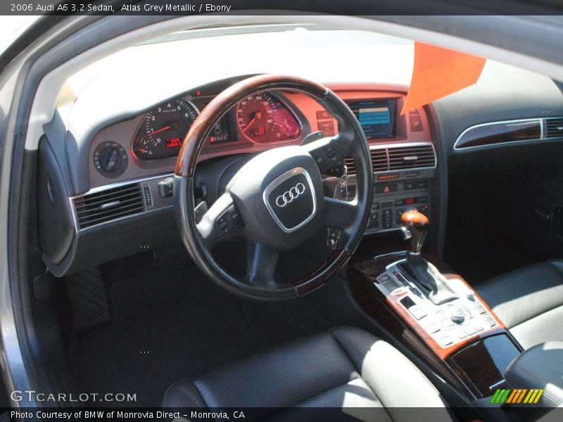 Atlas Grey Metallic / Ebony 2006 Audi A6 3.2 Sedan