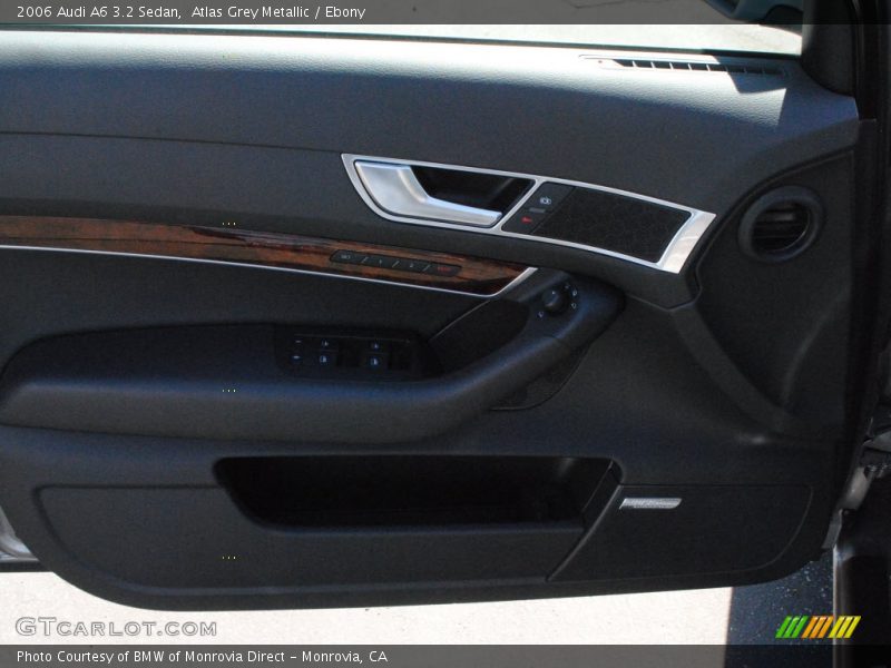 Atlas Grey Metallic / Ebony 2006 Audi A6 3.2 Sedan