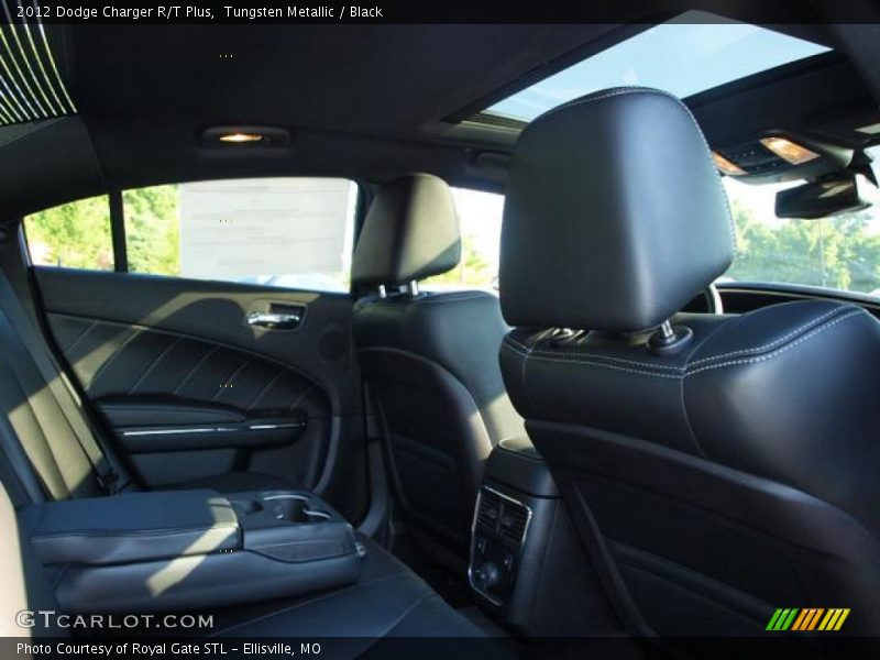 Tungsten Metallic / Black 2012 Dodge Charger R/T Plus