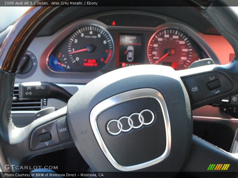 Atlas Grey Metallic / Ebony 2006 Audi A6 3.2 Sedan