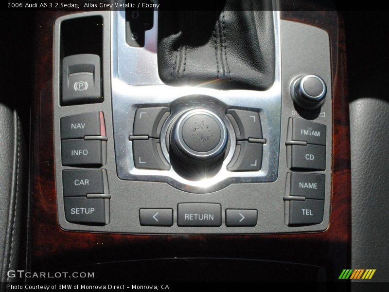 Atlas Grey Metallic / Ebony 2006 Audi A6 3.2 Sedan