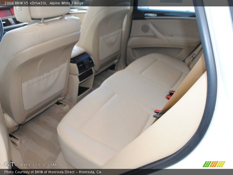 Alpine White / Beige 2009 BMW X5 xDrive30i