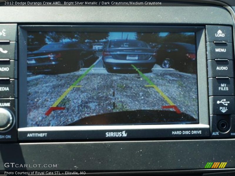 Bright Silver Metallic / Dark Graystone/Medium Graystone 2012 Dodge Durango Crew AWD