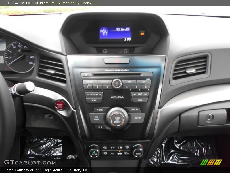Silver Moon / Ebony 2013 Acura ILX 2.0L Premium