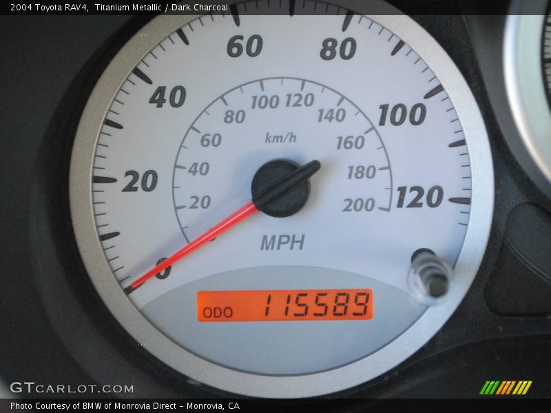 Titanium Metallic / Dark Charcoal 2004 Toyota RAV4