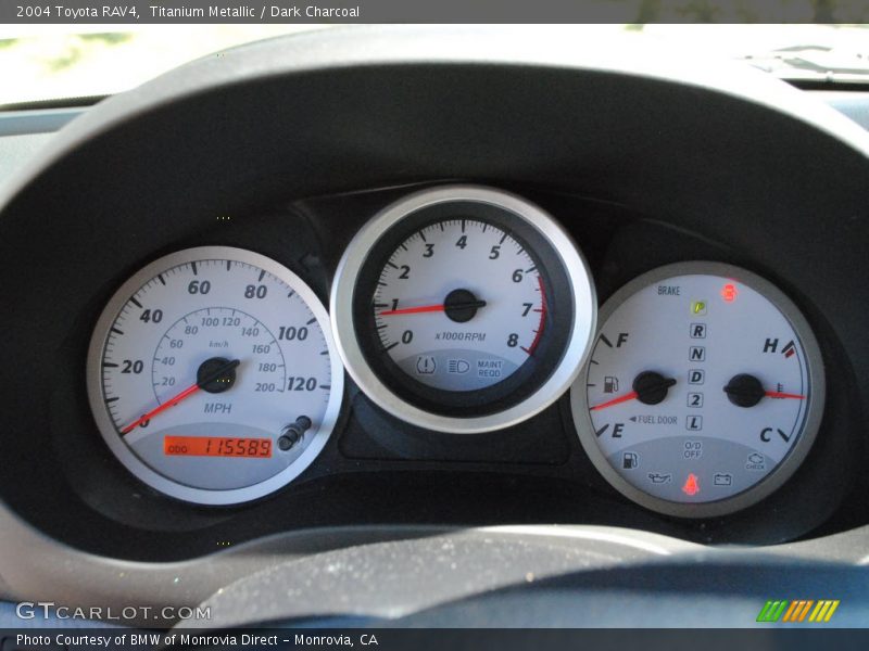 Titanium Metallic / Dark Charcoal 2004 Toyota RAV4